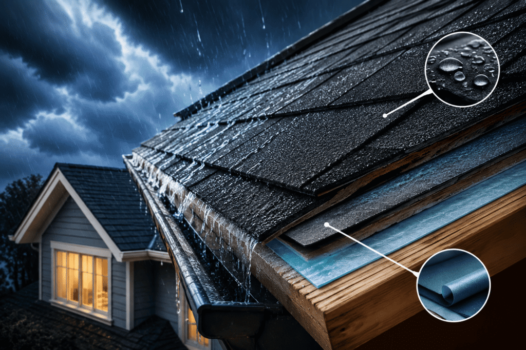 Is An Asphalt Roof Waterproof
